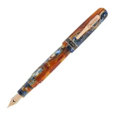 Conklin 1898 Fountain Pen in Misto Orange Medium Nib New in Box