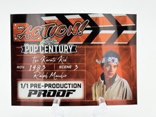 2026 Leaf Pop Century 1/1 Pre-Production Proof Ralph Macchio Karate Kid Action