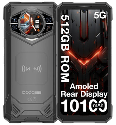 DOOGEE S200x 5G Smartphone Octa Core 12GB RAM 512GB 100MP Black