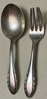 Lyric by Gorham 1940 Sterling Silver Baby Set 2-Piece Spoon & Fork 41.5g Both.