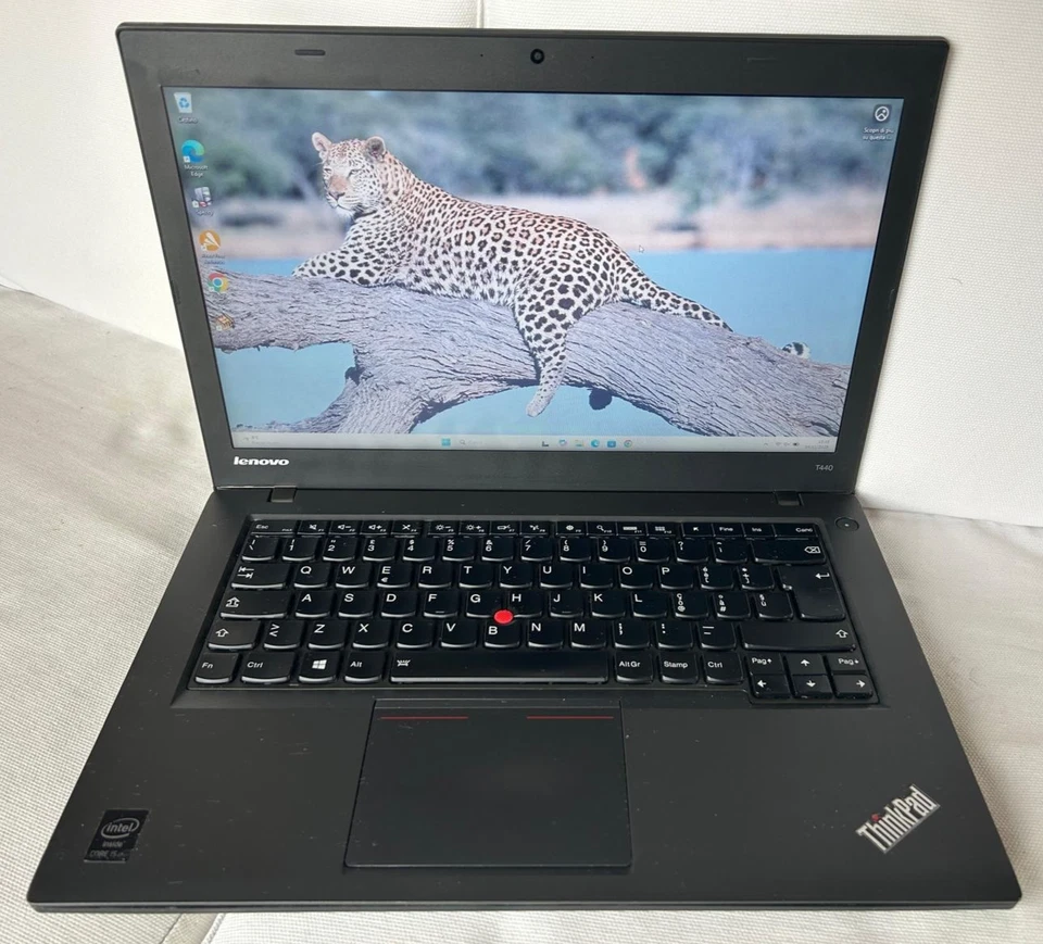Lenovo ThinkPad T440 Intel Core i5-4300U, LCD 14” HD 1600x900, SSD 250GB,ram 8GB - Immagine 2 di 4