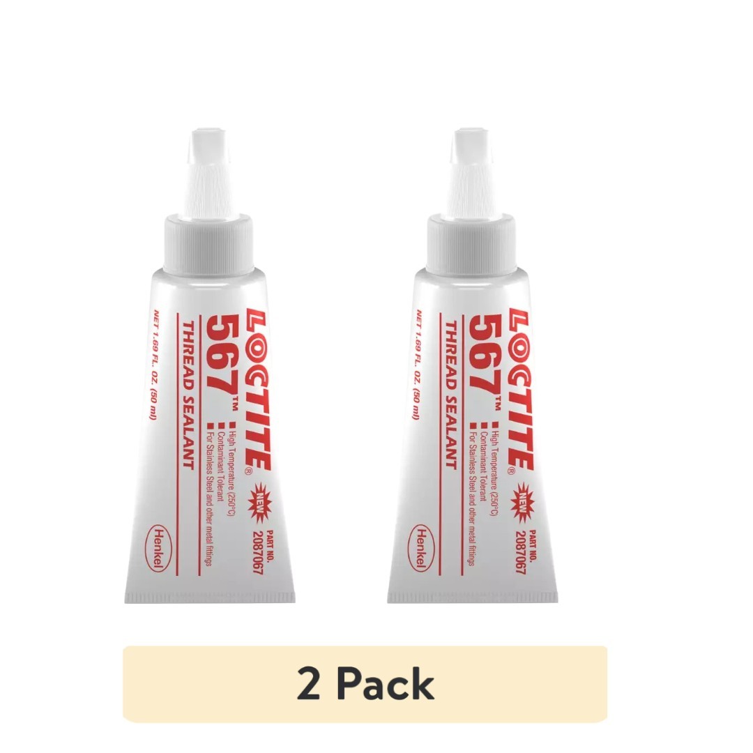 Loctite 567 Pipe Thread Sealant PTFE Based High Strength Leak Prevention