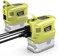 Power Inverter Compatible with Ryobi 18V 2Pcs compatible
