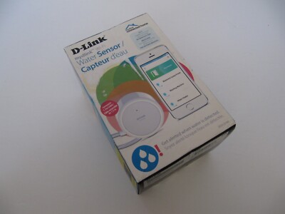 D-Link DCH-S160 mydlink Wi-Fi Water leak Sensor detector , White