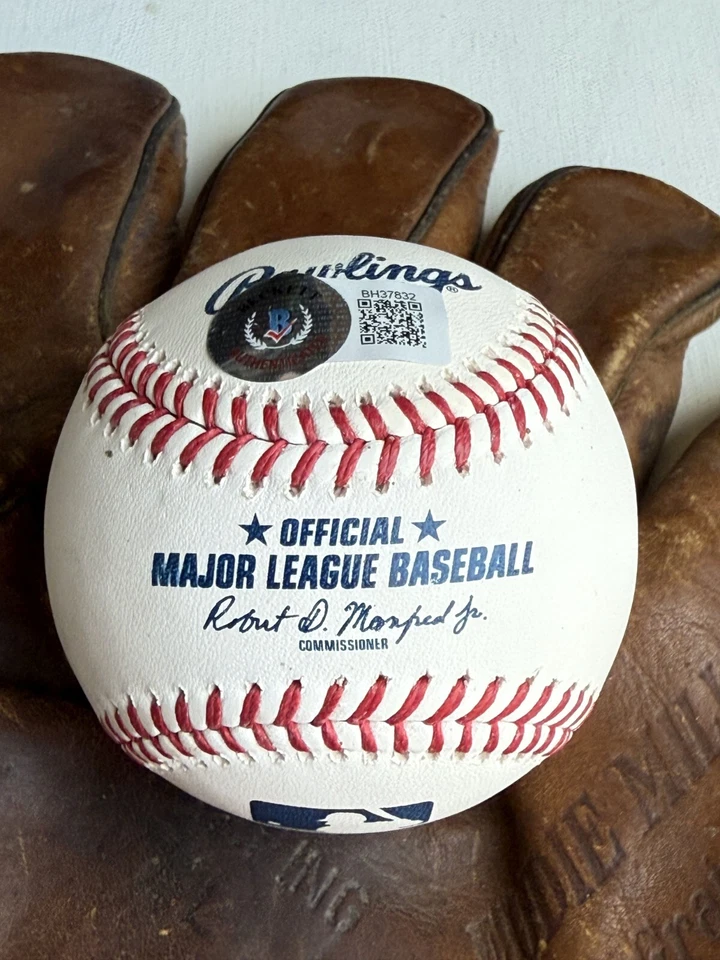 Oneil Cruz Signed Autographed Official Major League (OML) Baseball : BAS - Image 2 of 3