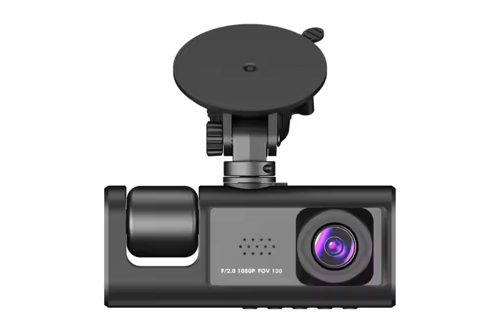1080p Dash Cam with Wide Angle for Front and Rear Car Recording-image