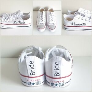 custom wedding converse