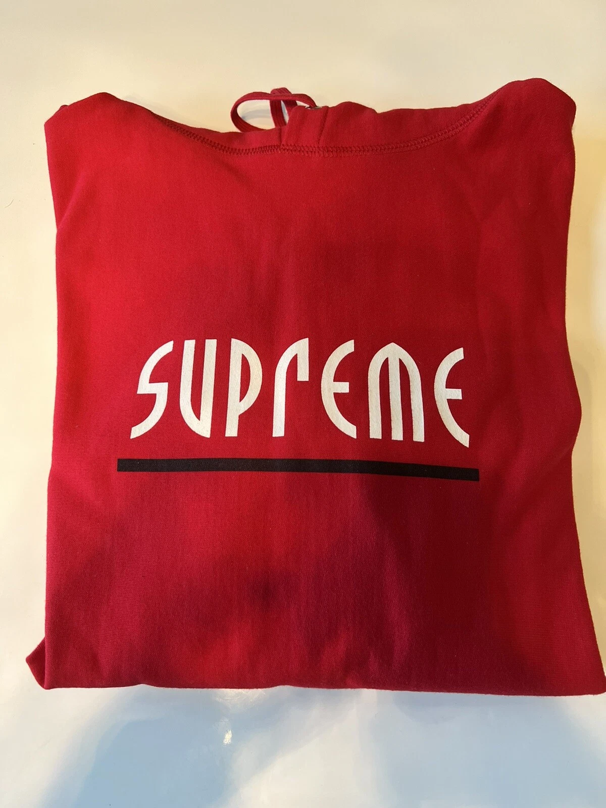 Felpa con cappuccio Supreme Large Riot Taglia L