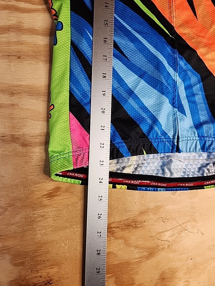 Camiseta deportiva sin mangas Jakroo Roadies Cure con logotipo de ciclismo cremallera completa para mujer mediana Foto 4 de 4