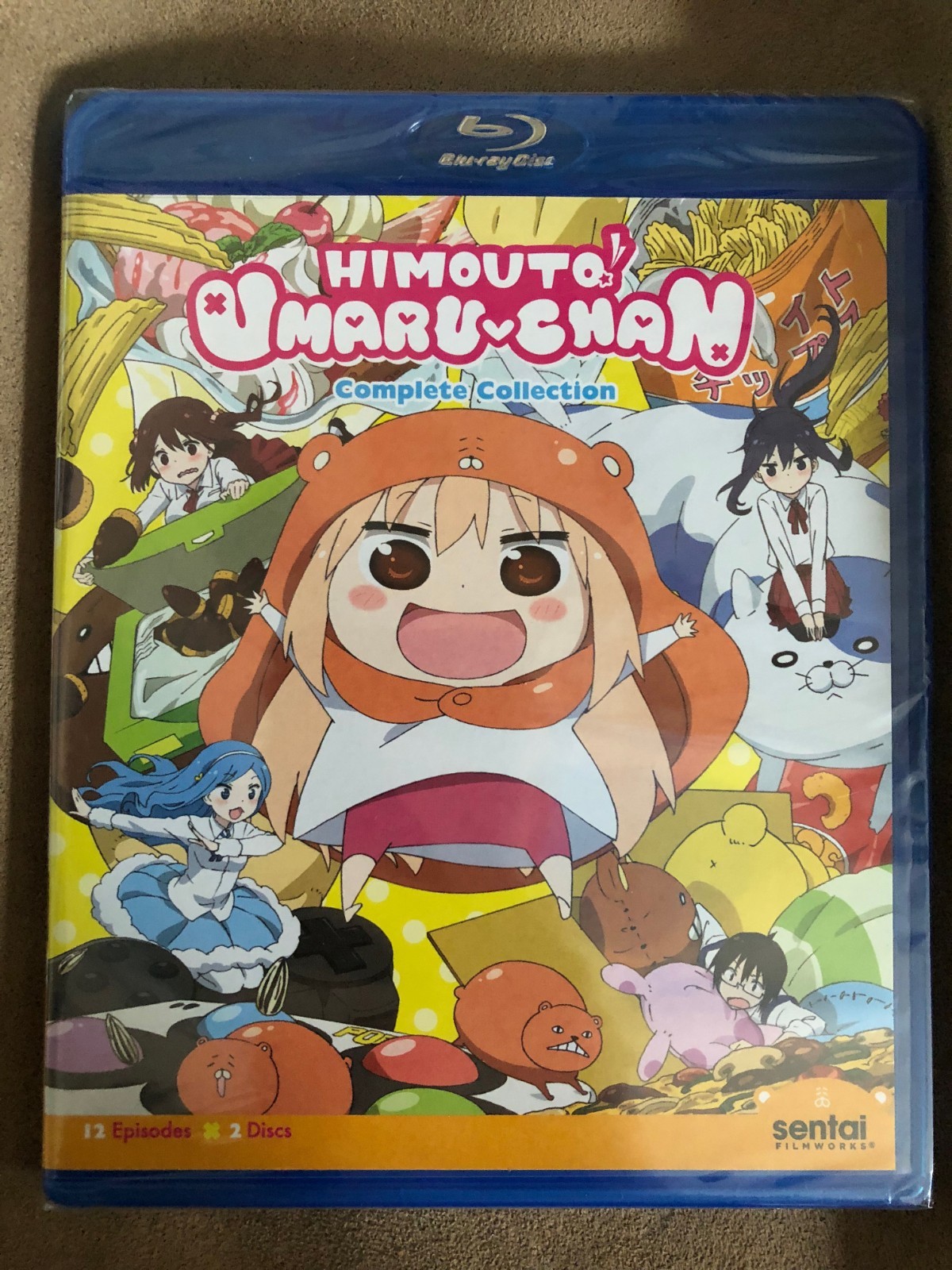 Himouto Umaru-chan: The Complete Collection (Blu-ray Disc, 2017, 2-Disc Set) NEW