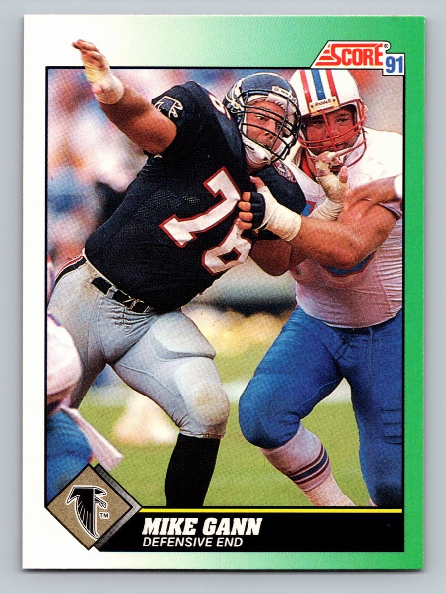 1991 Score Football Mike Gann #239 Atlanta Falcons | eBay