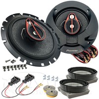Pioneer Lautsprecher FüR Audi A2 1999-2005 Heck TüR Hinten 3-Wege 250W 165 #BQ8L