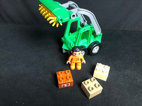 Lego Duplo 4978 Road Sweeper Road Cleaner Truck Road Sweeper