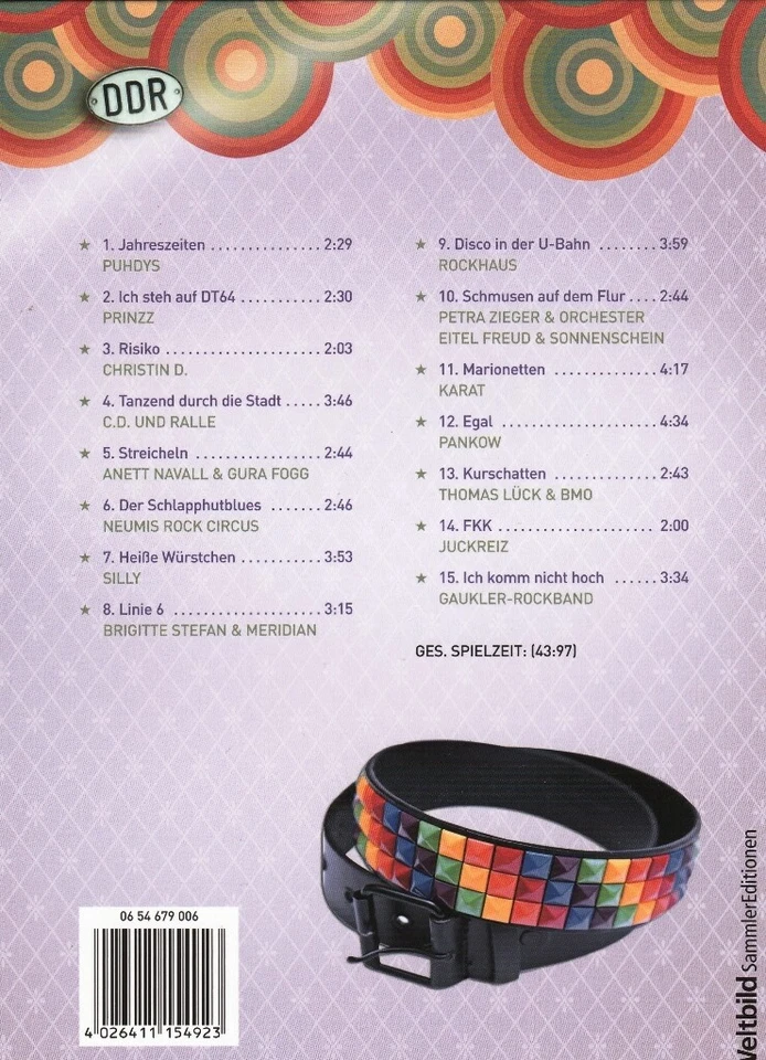 Die schönsten NDW-Songs aus der DDR (CD+Buch) NEU & OVP - Bild 2 von 3