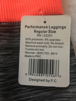 ロー fc Womens Performance Leggings Regular size NWT | eBay
