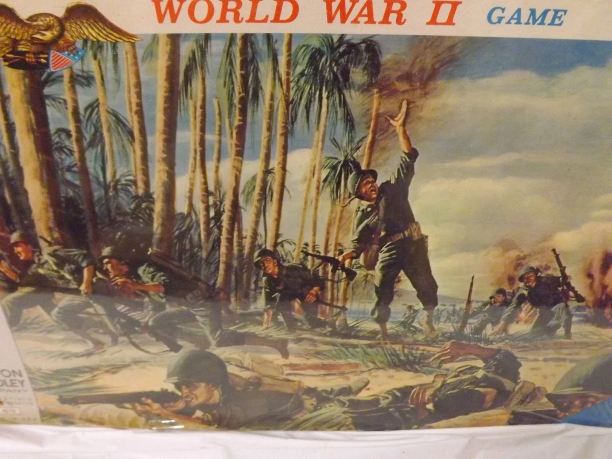 BRINQUEDO ANTIGO - JOGO DE TABULEIRO - WAR II - COM