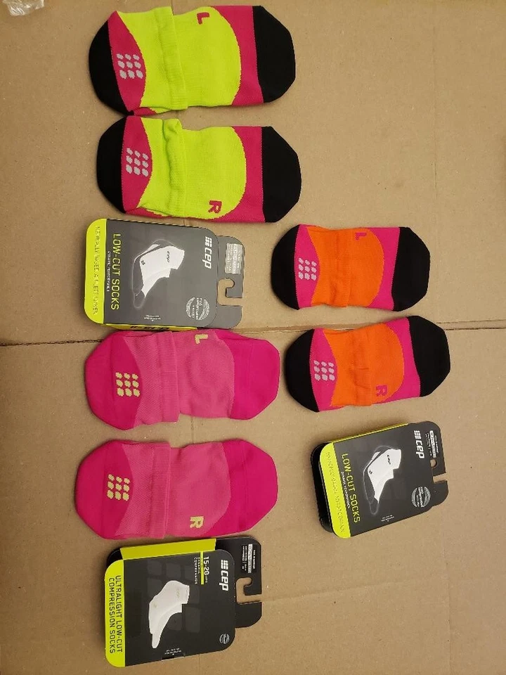 Calcetines de compresión dinámicos de corte bajo para mujer CEP Elige talla/color Foto 3 de 4