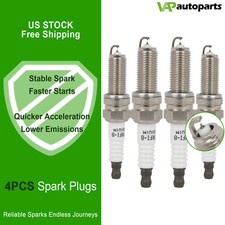 4x Iridium & Platinum Spark Plugs For 2010-14 Honda CR-V 2.4L L4