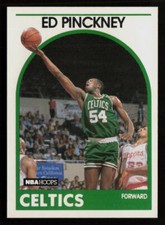 Ed Pinckney 1989-90 Hoops #9 Boston Celtics Basketball Card