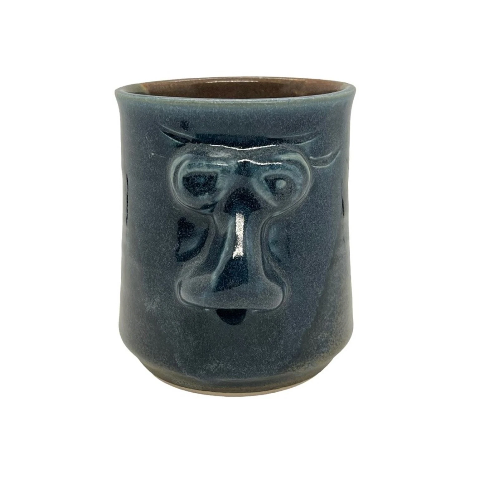 Dirty Bird Pottery Face Egg Separator Nose