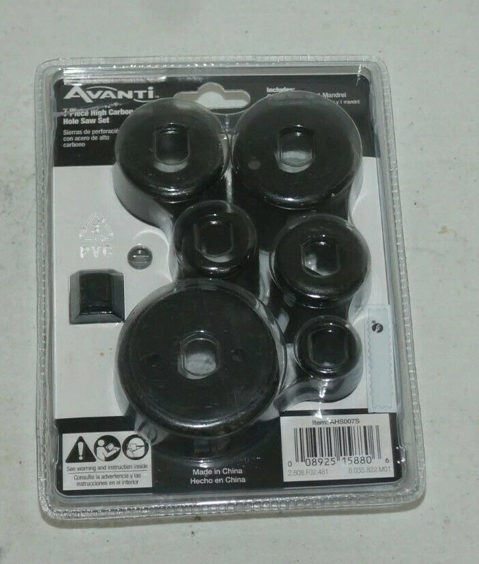 Carbon hole saw outlet