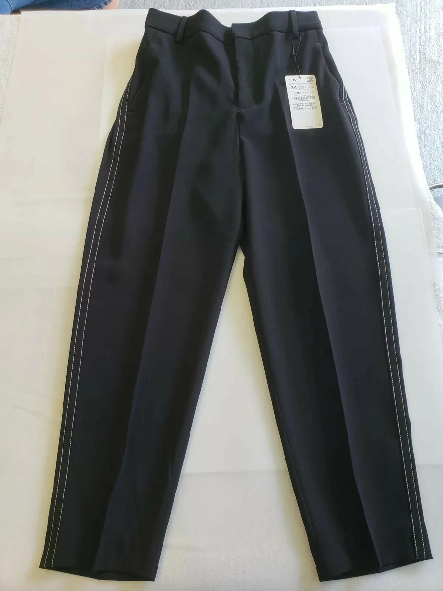 zara womens pants black size 2 zara uniform new with tags