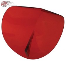 Vintage Style Bi Flector Hood Molding Accessory Wind Air Bug Deflector Red New Vintage Style Bi Flector Hood Molding Accessory Wind Air Bug Deflector Red New