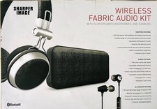 sharper image retro wireless speaker