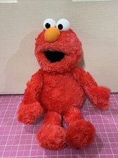 Elmo Sesame Street Workshop 2002 Plush Bean Filled Stuffed Animal Lovey 13