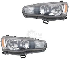 Scheinwerfer Set für Mitsubishi Lancer Bj. 08->> Sportback Limo HB3+HB4 1071091