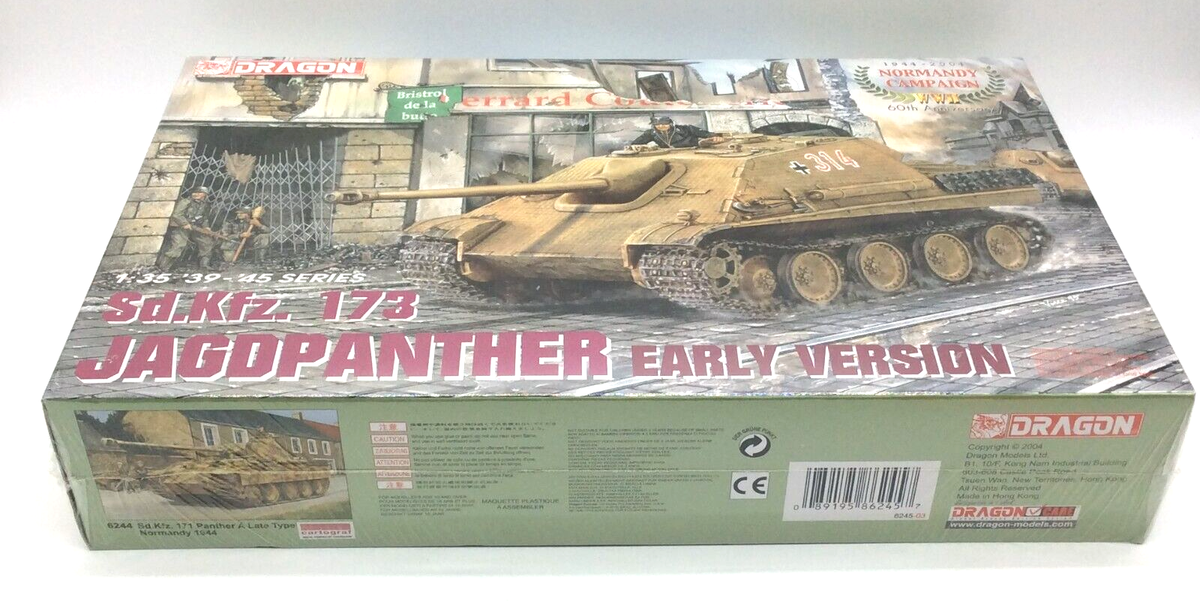 Dragon 6245 '39-'45 Series SD.KFZ. 173 JAGDPANTHER EARLY VERSION 1