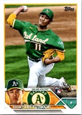 2023 Topps Series 2 Shintaro Fujinami Rookie Oakland Athletics #561