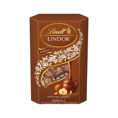 2× Lindor chocolate- Hazelnuts 200g each
