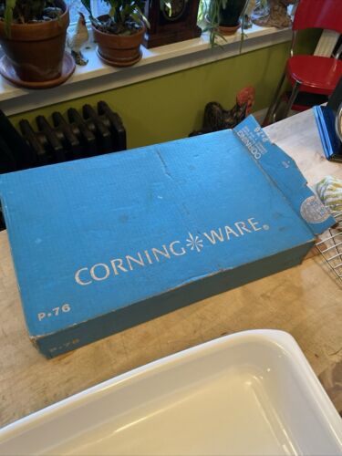 Corningware Blue Cornflower P-76 Lasagna/ Roasting Pan Large Excellent Condition - Picture 14 of 19