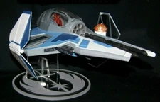 acrylic display stand for Hasbro Jedi Starfighter Anakin Aayla Fighter