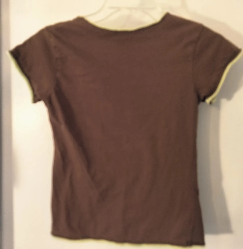 Lazy One Size Small Girls T-Shirt 100% Cotton 14" Chest & 19" Long - Picture 2 of 8
