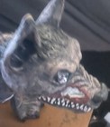 Grandin Road Standing Zombie Dog Retired Halloween Animated Prop — photo 5