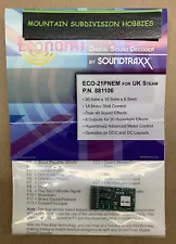 New Soundtraxx 881106 UK Steam Econami ECO-21PNEM DCC Sound Decoder | $5 Offer