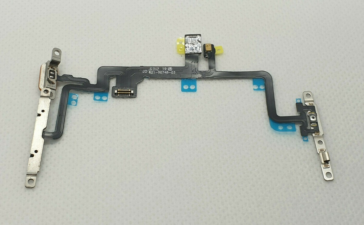 iPhoneアクセサリー Ip 7 plus Nappe boutons power-volume-flash avec support métal iPhone 7