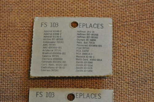 Workman Electronic Products Inc FS103 varistor for Magnatone vibrato circuits -3 - 第 5/6 張圖片