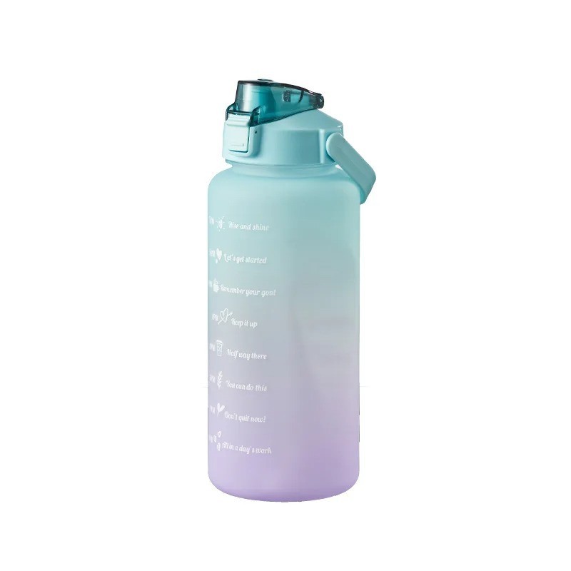 Large Capacity Bpa Free Gym Travel Sports Bottle With Straw