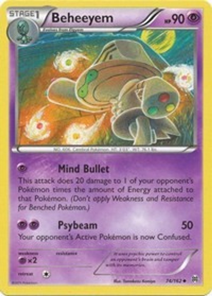 Beheeyem [BKT - 74/162] XY - BREAKthrough MP