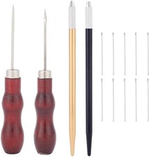 AHANDMAKER Doll Hair Rooting Tool Reroot Rehair Tools Alloy Red, Silver