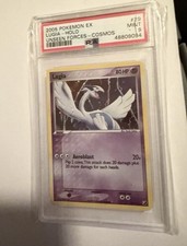 Pokemon Lugia EX Unseen Forces Holo #29 2005 PSA 9 Crack on the Top on eBay