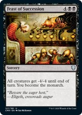 Feast of Succession Commander Legends Lightly Played, English