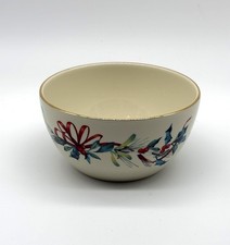 Lenox “Winter Greetings” Fine China Red Ribbons Holly Cereal/Soup/Salad Bowl 5"
