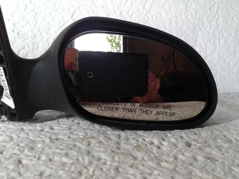 **ESPEJO PUERTA DERECHO** LADO PASO 2000-2005 MERCURY SABLE CALOR, FIJO Foto 2 de 4