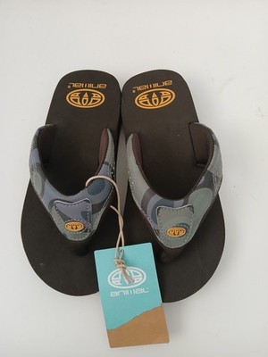animal jekyl Jungen Flip Flop schwarz irish navy 041727