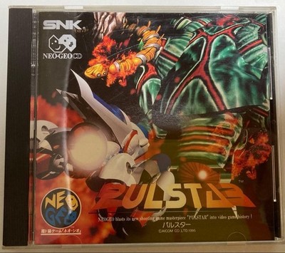PULSTAR Neo Geo CD ROM SNK NGCD-089 1995 Eicom mit Hülle Handbuch gebraucht
