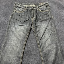 Buffalo David Bitton Jeans Mens 36x30 Driven Basic Straight Faded Denim Pants